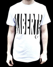 Load image into Gallery viewer, Le Clan &quot;LIBERTE&quot; white T-shirt
